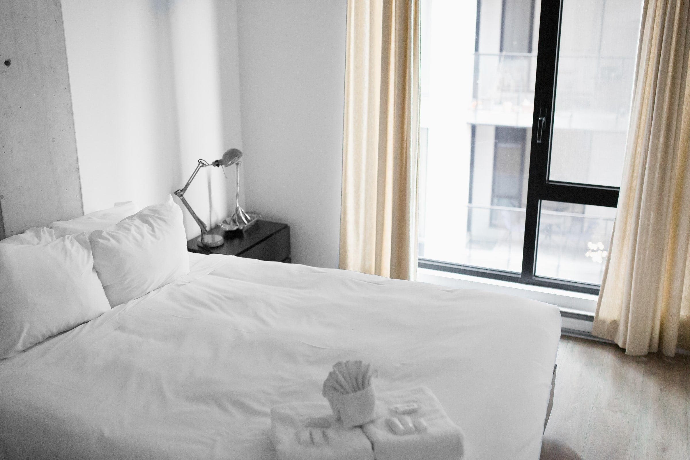 White Bed Cover